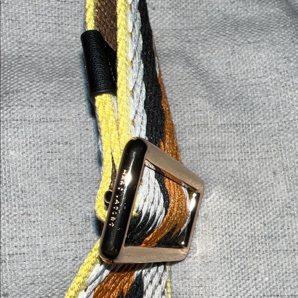 Marc Jacobs Black, Orange, White Crossbody Guitar Bag Strap - Picture 7 of 7